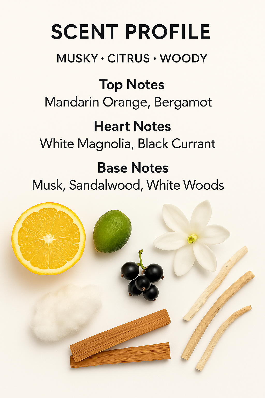 Initio Musk Therapy scent profile and fragrance notes chart