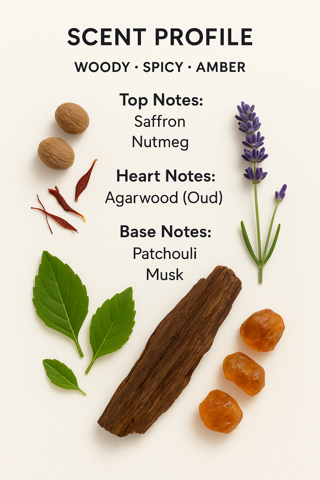 Initio Oud for Greatness scent profile and fragrance notes chart
