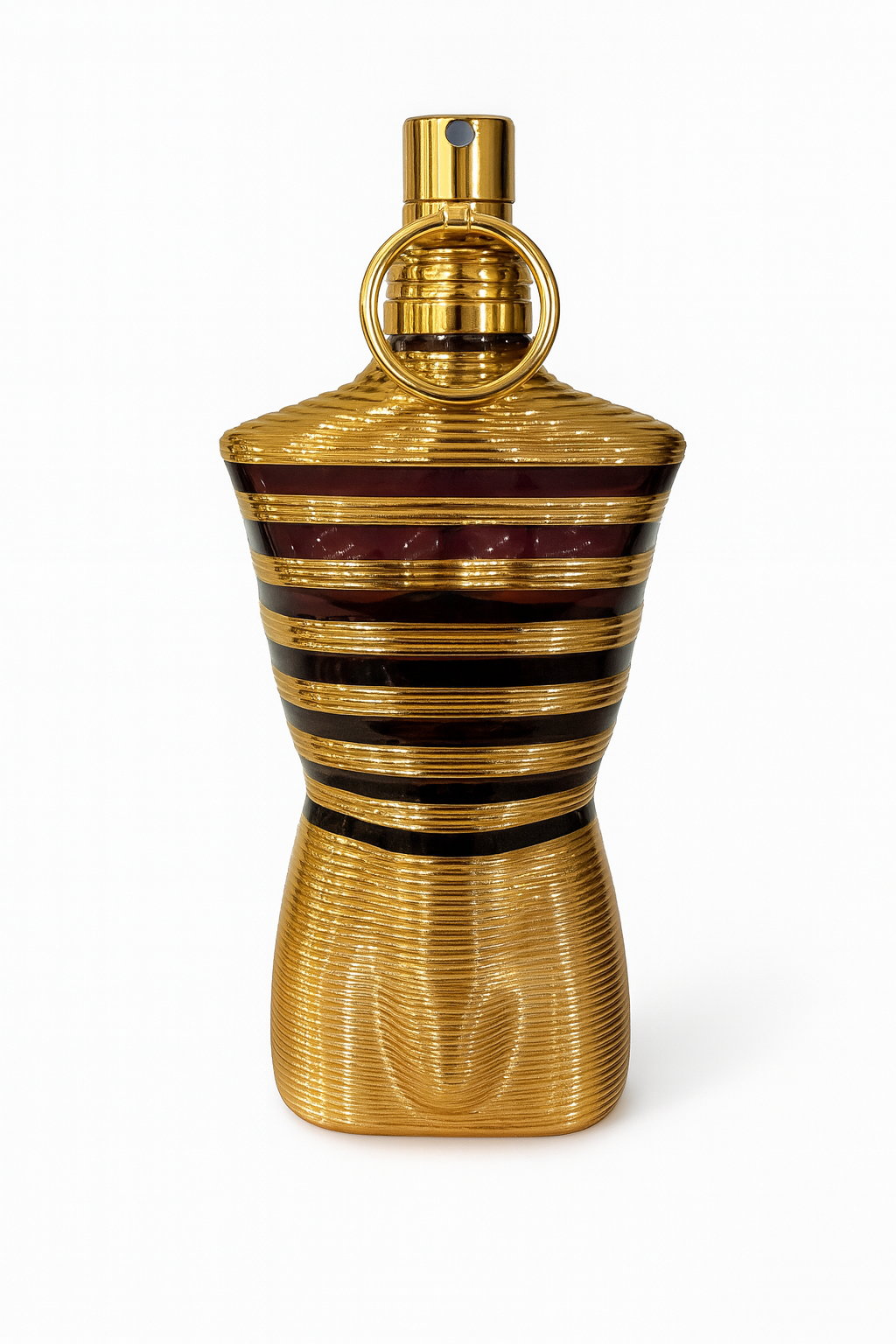 Jean Paul Gaultier Le Male Elixir retail perfume bottle amber fougère scent