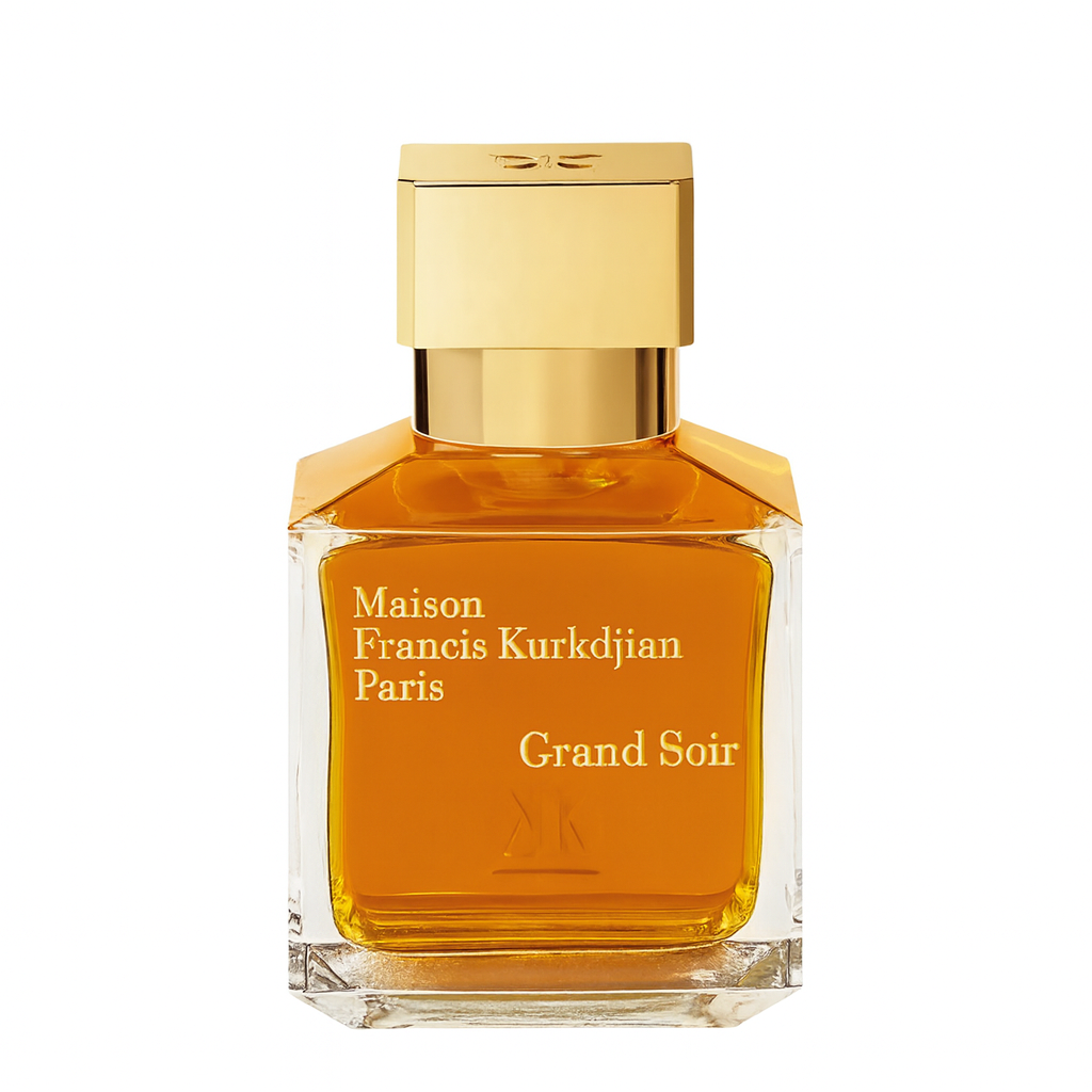 Maison Francis Kurkdjian Grand Soir retail perfume bottle amber fragrance