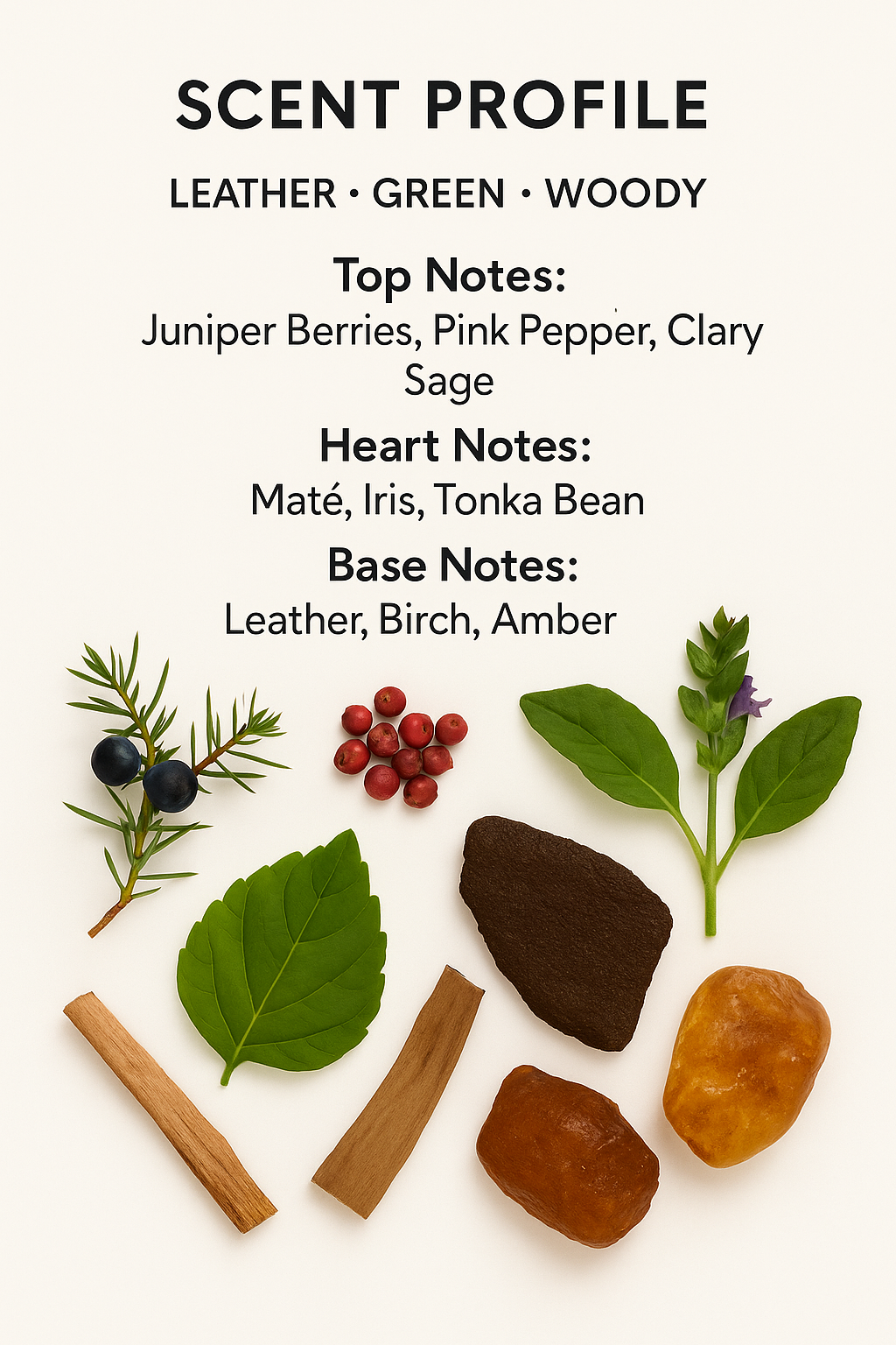 Memo Irish Leather scent profile and fragrance notes chart