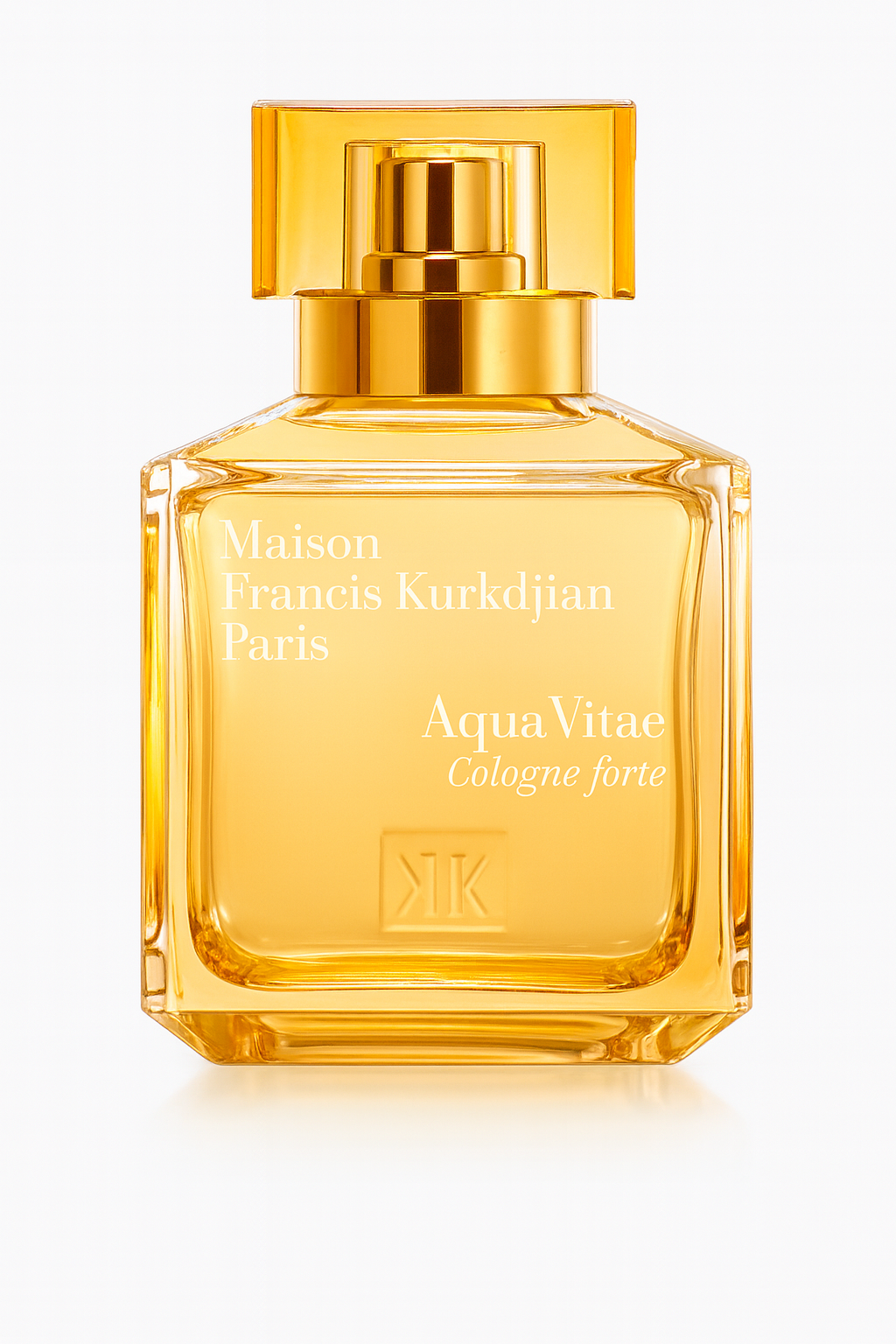Maison Francis Kurkdjian Aqua Vitae Cologne Forte retail perfume bottle citrus floral scent