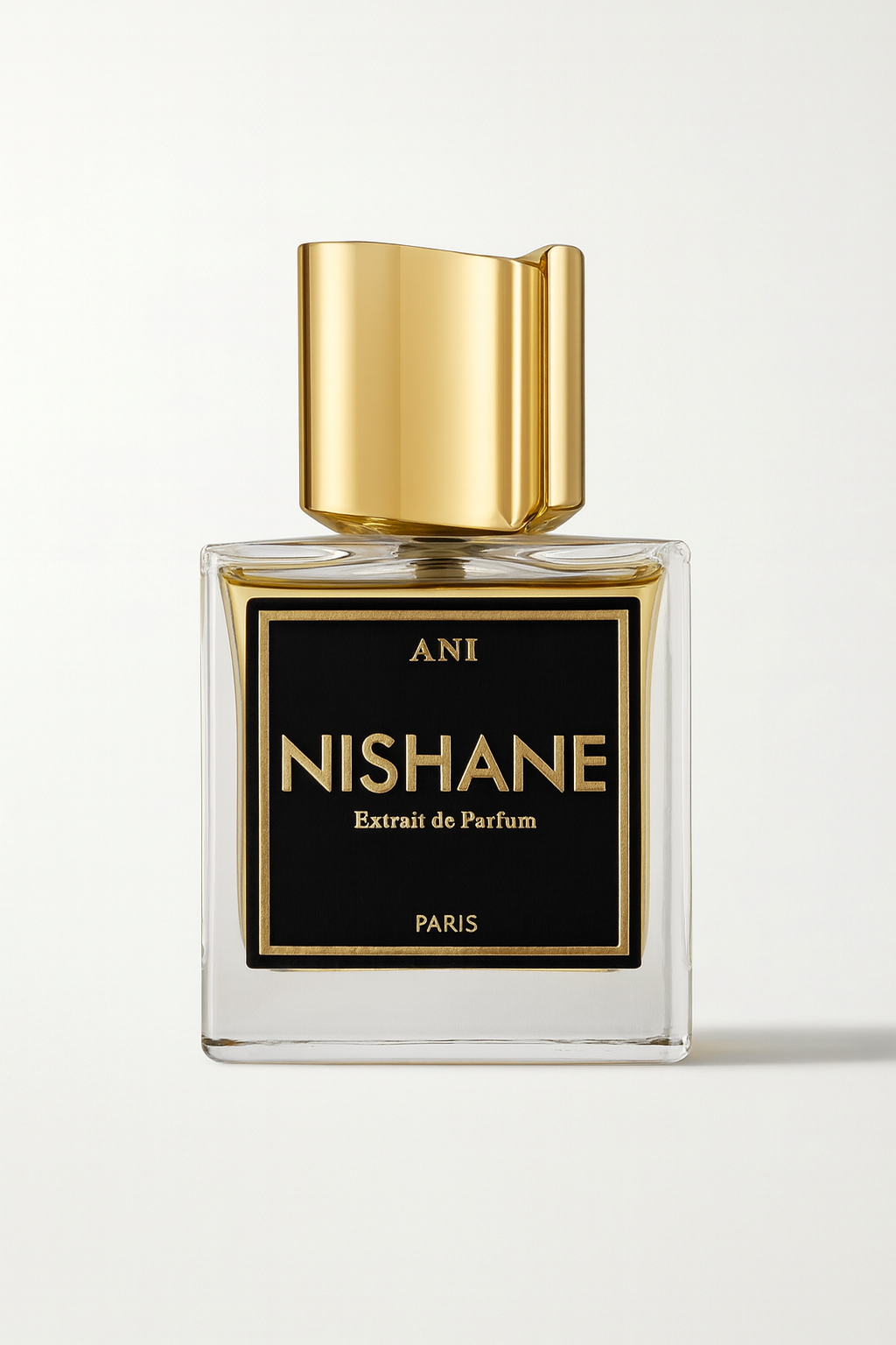 Nishane Ani retail perfume bottle amber vanilla scent