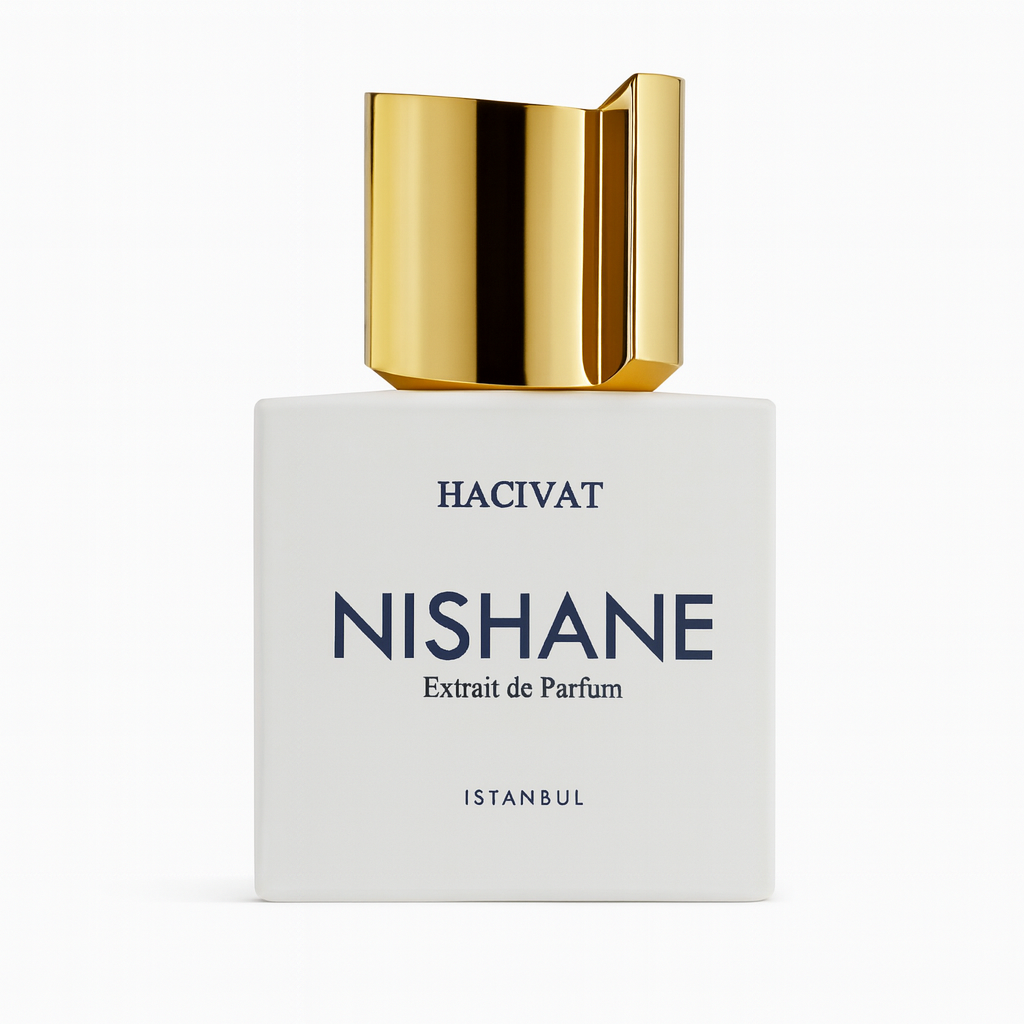 Nishane Hacivat retail perfume bottle chypre fruity scent