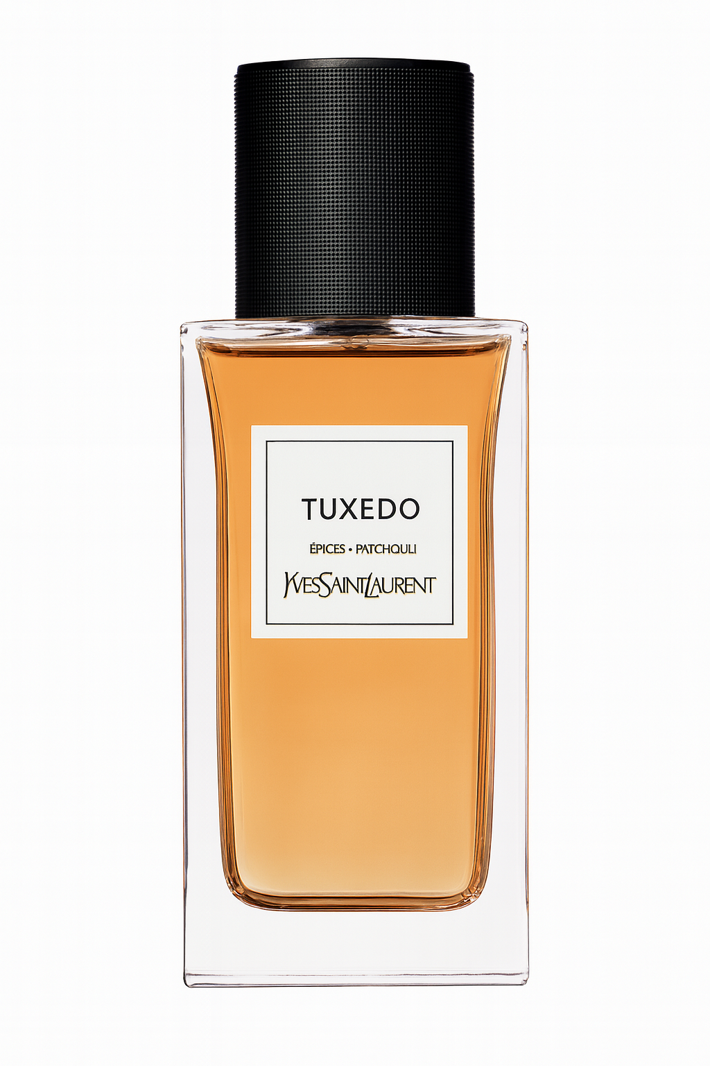 Yves Saint Laurent Tuxedo retail perfume bottle amber spicy scent